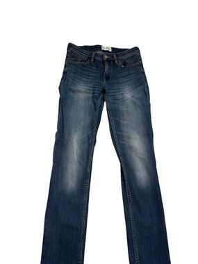 Dish + Denim Women's Mid Wash Straight-Leg Jeans Size 26
